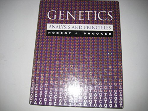 Stock image for Genetics : Analysis and Principles for sale by Better World Books