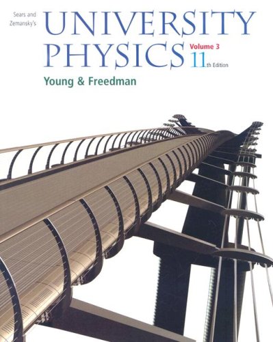 Stock image for Sears and Zemansky's University Physics: Volume 3 (Chapters 37-44 v. 3) for sale by HPB-Red