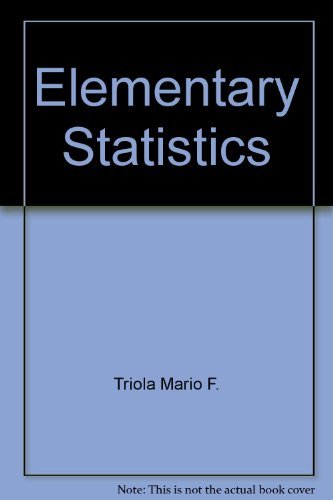 9780805393200: Elementary Statistics