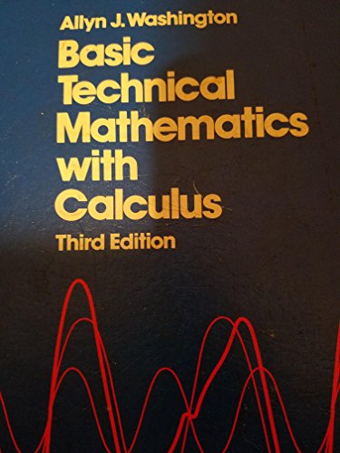 Beispielbild fr Basic Technical Mathematics with Calculus zum Verkauf von Once Upon A Time Books