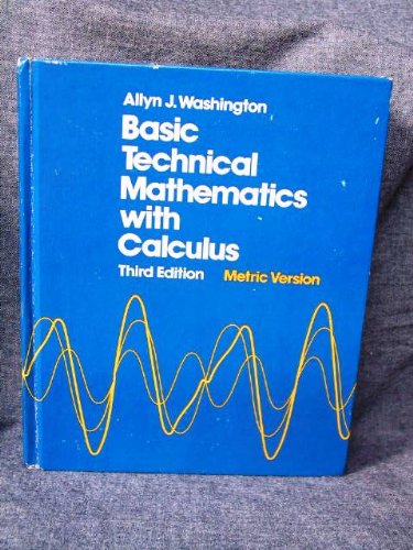 9780805395235: With Calculus (Basic Technical Mathematics)