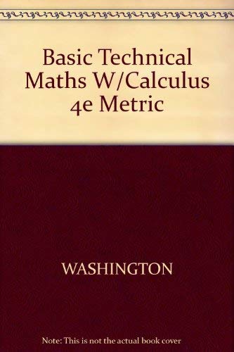 9780805395457: Basic technical mathematics with calculus