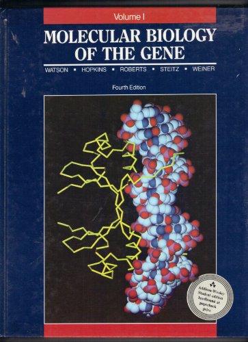 Imagen de archivo de Molecular Biology of the Gene, Volume 1 (4th Edition) a la venta por HPB-Red