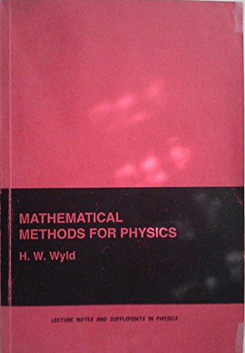 Beispielbild fr Mathematical Methods for Physics zum Verkauf von ThriftBooks-Atlanta