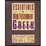 Essentials of NT Greek Sg