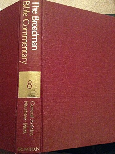 Stock image for Broadman Bible Commentary: Matthew, Mark for sale by ThriftBooks-Dallas