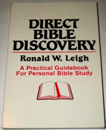 Beispielbild fr Direct Bible Discovery zum Verkauf von Heisenbooks