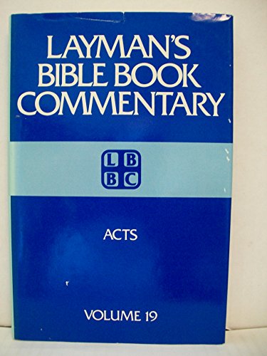 Beispielbild fr Acts (Layman's Bible Book Commentary, 19) zum Verkauf von Wonder Book