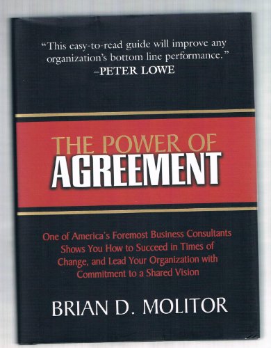 Beispielbild fr The Power of Agreement zum Verkauf von Better World Books