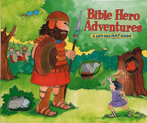 Stock image for Bible Hero Adventures, Lift-The-Flap Book, for sale by Alf Books