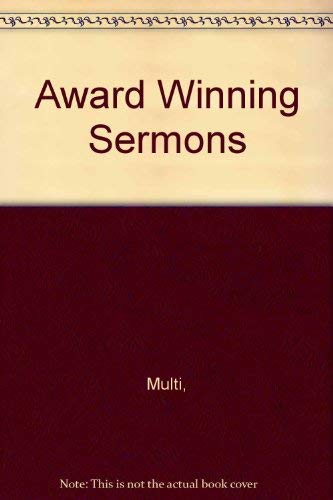 Imagen de archivo de Award Winning Sermons a la venta por Christian Book Store