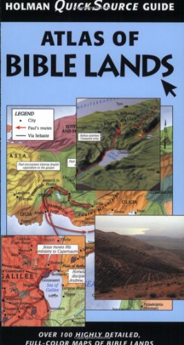 Beispielbild fr Atlas of Bible Lands (Quick Source Guide) zum Verkauf von Half Price Books Inc.