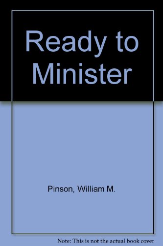 Stock image for Ready to Minister for sale by Christian Book Store