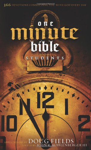 9780805445404: One Minute Bible for Students: 366 Devotions Connecting You with God Every Day