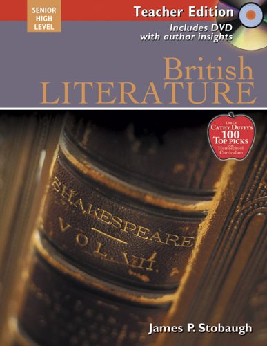 9780805458916: British Literature Teacher Text: Encouraging Thoughtful Christians to be World Changers