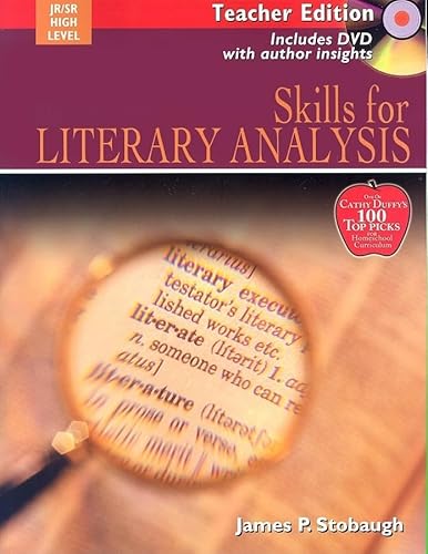 Imagen de archivo de Skills for Literary Analysis : Encouraging Thoughtful Christians to Be World Changers a la venta por Better World Books