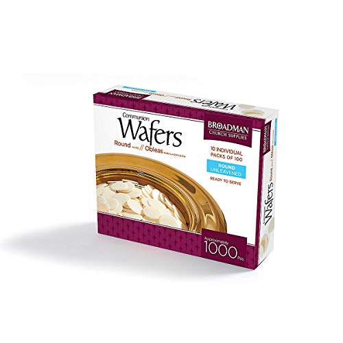 Imagen de archivo de Broadman Church Supplies Communion Wafer, Cross Design, 1,000 Count a la venta por Lakeside Books