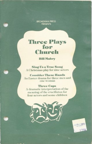 Imagen de archivo de Three Plays for Church a la venta por Wonder Book