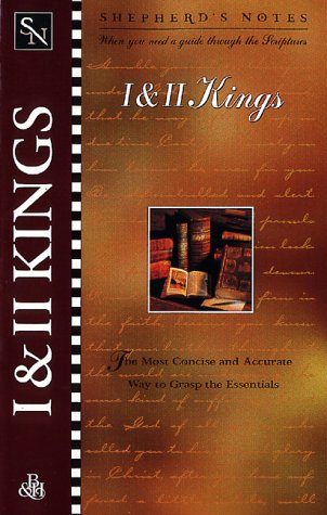 Beispielbild fr Shepherd's Notes: I & II Kings zum Verkauf von BooksRun