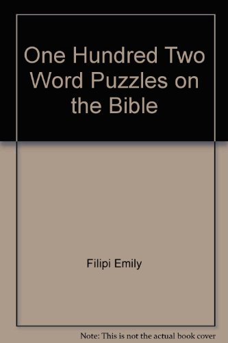 Beispielbild fr 102 Word Puzzles on the Bible zum Verkauf von Christian Book Store