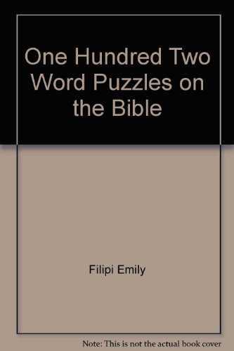 Imagen de archivo de 102 Word Puzzles on the Bible a la venta por Christian Book Store