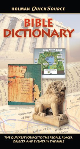 Beispielbild fr Holman Quicksource Bible Dictionary zum Verkauf von ThriftBooks-Dallas