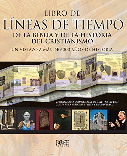 Imagen de archivo de Libro de L?neas de Tiempo de la Biblia Y de la Historia del Cristianismo a la venta por ThriftBooks-Atlanta