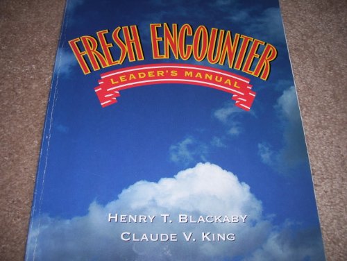 Stock image for Fresh encounter: Leader's manual for sale by Discover Books