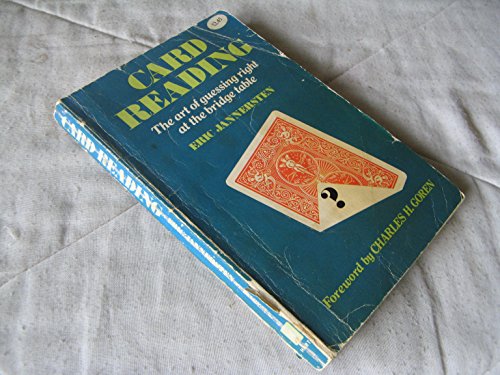 Beispielbild fr Card reading;: The art of guessing right at the bridge table zum Verkauf von Front Cover Books