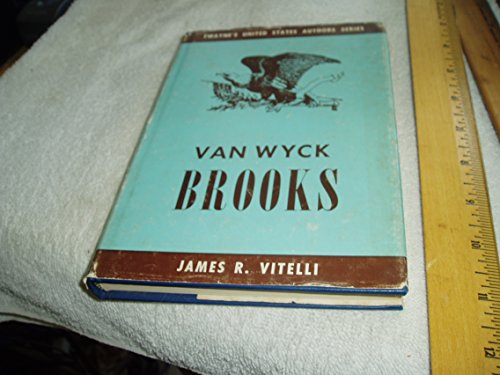 Imagen de archivo de Van Wyck Brooks a la venta por Better World Books