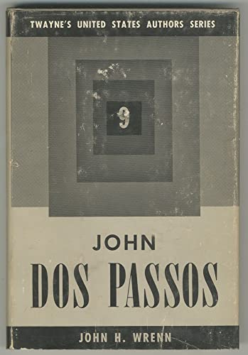 Beispielbild fr John Dos Passos zum Verkauf von Better World Books