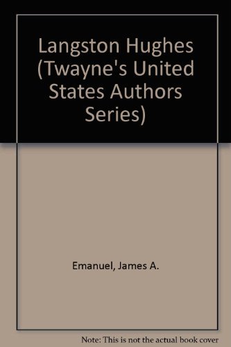 9780805703887: Langston Hughes (Twayne's United States Authors Series)