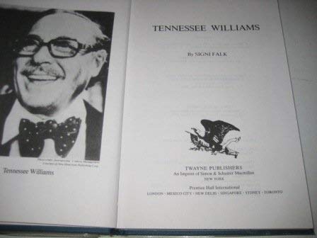 Stock image for Tennessee Williams for sale by Better World Books