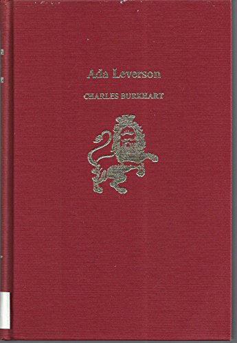 Imagen de archivo de Ada Leverson (Twayne's English authors series, TEAS 152) a la venta por ThriftBooks-Dallas