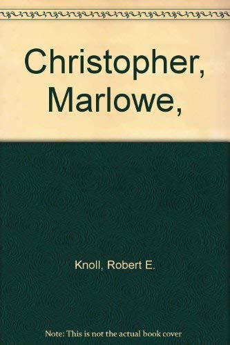 Imagen de archivo de Christopher Marlowe a la venta por Better World Books