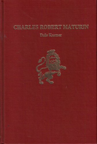 9780805713824: Charles Robert Maturin (Twayne's English authors series, TEAS 156)