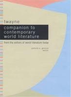 Stock image for Twayne Companion to Contemporary World Literature: From the Editors of World Literature Today (2 Volume Set) for sale by Books Unplugged