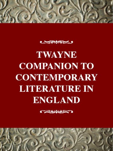 9780805717037: Twayne Companion to Contemporary Literature in English