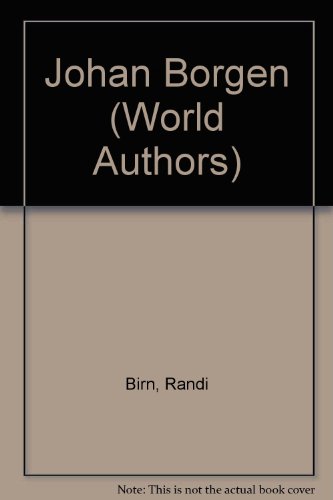 Imagen de archivo de Johan Borgen (World Authors) a la venta por Dunaway Books