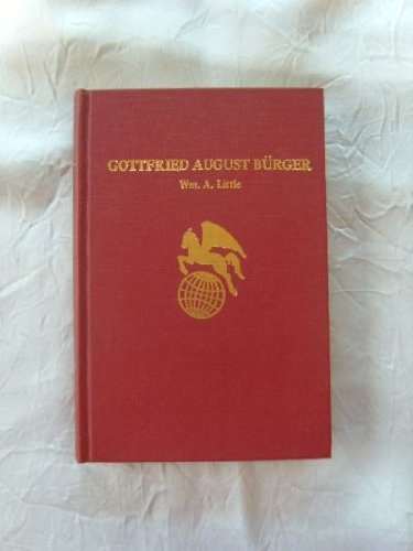 Stock image for Gottfried August Burger for sale by Better World Books