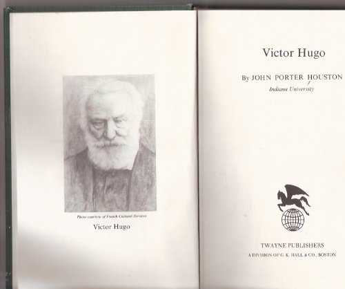 Imagen de archivo de Victor Hugo a la venta por Better World Books