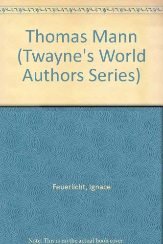 9780805725841: Thomas Mann (Twayne's world authors series; Germany)