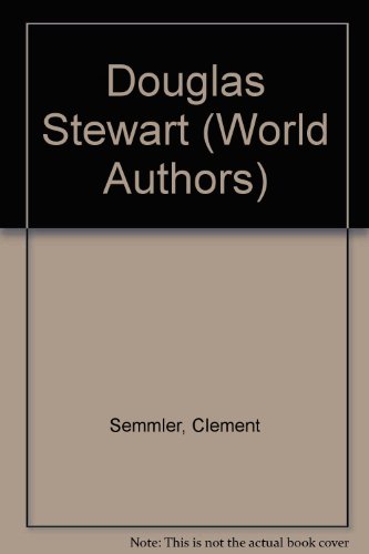 Stock image for Douglas Stewart (World Authors) for sale by Redux Books