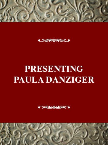 9780805741537: Presenting Paula Danziger (Young Adult Authors Series)