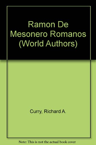 Beispielbild fr Ramon de Mesonero Romanos zum Verkauf von Better World Books