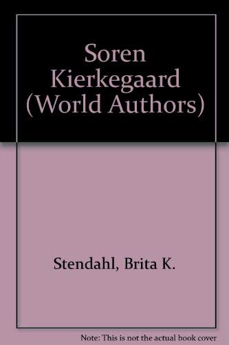 Stock image for Sren Kierkegaard for sale by Better World Books