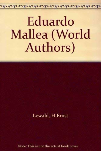 Stock image for Eduardo Mallea for sale by Better World Books