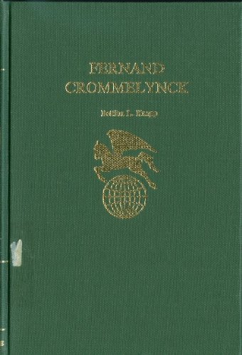 Beispielbild fr Fernand Crommelynck zum Verkauf von Better World Books
