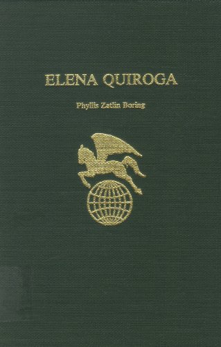 Stock image for Elena Quiroga for sale by Better World Books: West
