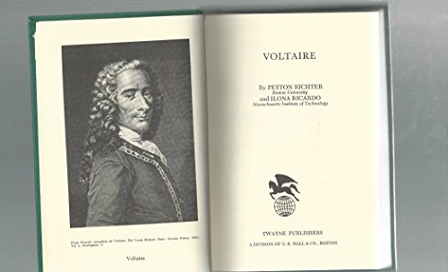 9780805764253: Voltaire (Twayne's World Authors Series)